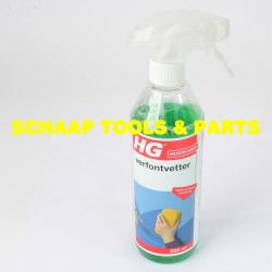 HG-WOONKAMER Verfreiniger en verfontvetter om verfwerk te ontdoen van vervuilingen Verfwerk vetvrij 500 ml